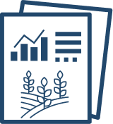 אייקון של הערכת שווי במגזר חקלאי
